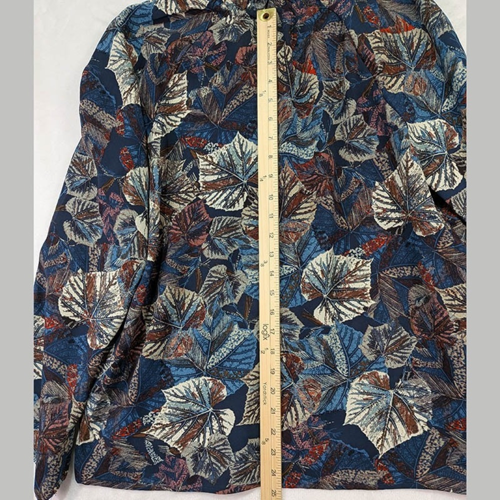 Christopher & Banks Tunic Womens L Paisley Forest Core Boho‎ Vintage Academia - Picture 6 of 11